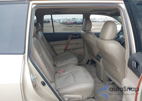 2010 Toyota Highlander Limited V6 from USA, damaged, VIN 5TDYK3EH6AS004677